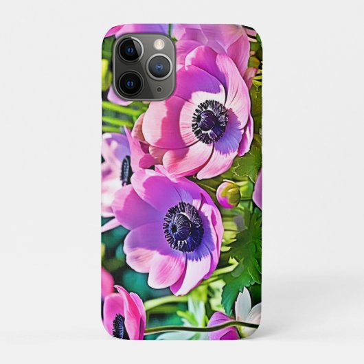 Garden Anemone Mix Design Case-Mate iPhone Case (Achterkant)