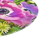 Garden Anemone Mix Design Snijplank (Hoek)