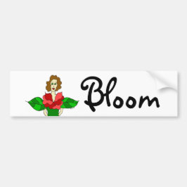Garden Angel "Bloom" Bumpersticker
