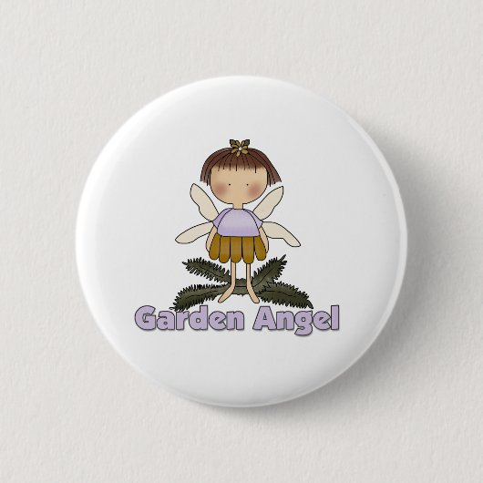 Garden Angel Ronde Button 5,7 Cm (Voorkant)