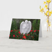 Garden Angel Thoughts Kaart (Gele Bloem)