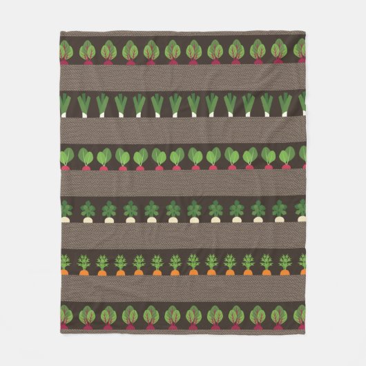 Garden Beds Fleece Blanket Deken (Voorkant)