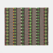 Garden Beds Fleece Blanket Deken (Voorkant (Horizontaal))