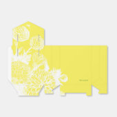 Garden Bee Toile Gele Tuin Feest Bedankdoosjes (Uitgevouwen)