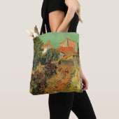 Garden Behind a House van Vincent van Gogh Tote Bag (Dichtbij)