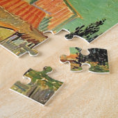 Garden behind a House. Vincent van Gogh. Legpuzzel (Zijkant)