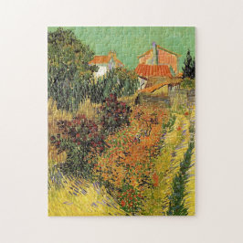 Garden behind a House.  Vincent van Gogh. Legpuzzel