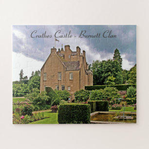 Garden bij Crathes Castle, Scottish Burnett Clan Legpuzzel