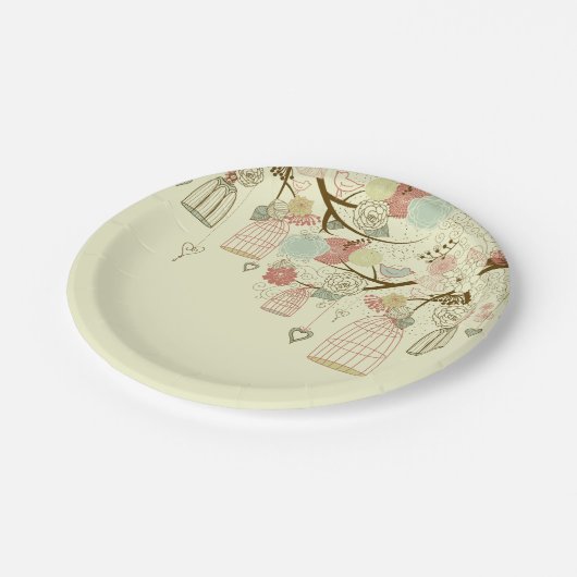 Garden Bird Cage Paper Bord (Gekanteld)