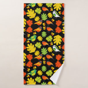 Garden Bird Home Decor Print Badhanddoek