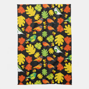 Garden Bird Home Decor Print Theedoek
