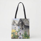 Garden Birdhouse Tote Bag (Voorkant)
