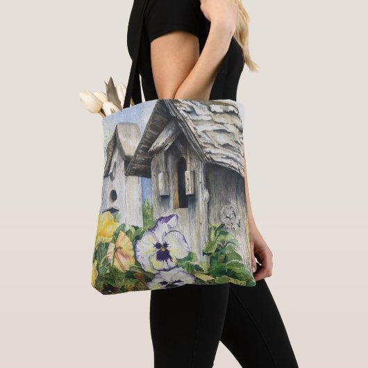 Garden Birdhouse Tote Bag (Dichtbij)