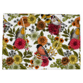 Garden birds and flowers 1 groot cadeauzakje (Achterkant)