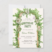 Garden birthday kaart (Voorkant)