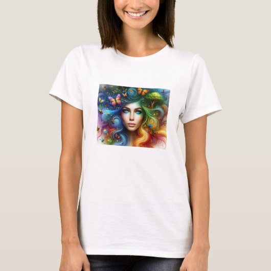 Garden Bliss Floral T-shirt (Voorkant)