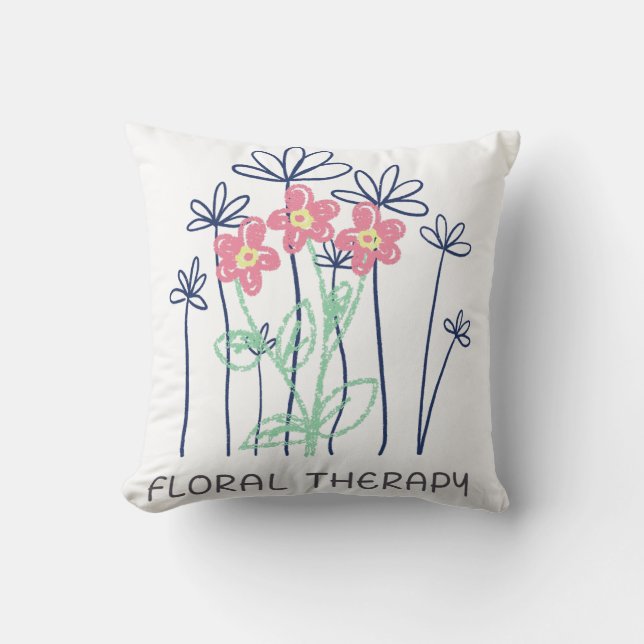 Garden Bliss Sierkussen- Zazzle Kussen (Voorkant)