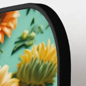 Garden Bloom Pickleball – Schattigee zonnebloem &  Paddle (Links Detail)