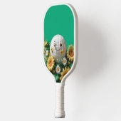 Garden Bloom Pickleball – Schattigee zonnebloem & Pickleball Paddle (Links)