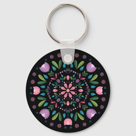 Garden Bloom Sleutelhanger (Voorkant)