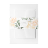 Garden Blooms Invitation Belly Band Uitnodigingen Wikkel (Voorkant Voorbeeld)