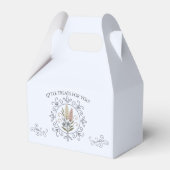 Garden Blossom Treat Box Bedankdoosjes (Voorkant Zijde)