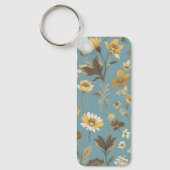 Garden Blue Bloom Bags' Sleutelhanger (Voorkant)