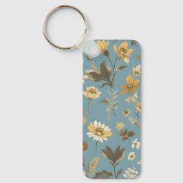 Garden Blue Bloom Bags' Sleutelhanger