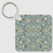 Garden Blue Bloom Bags' Sleutelhanger (Voorkant)