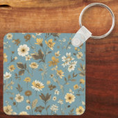 Garden Blue Bloom Bags' Sleutelhanger (Achterkant)