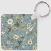 Garden Blue Bloom Bags' Sleutelhanger (Achterkant)