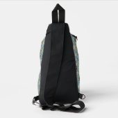 Garden Blue Bloom Sling Bag (Achterkant)