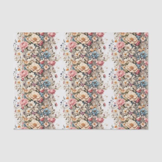 Garden Border Tissuepapier (Voorkant)