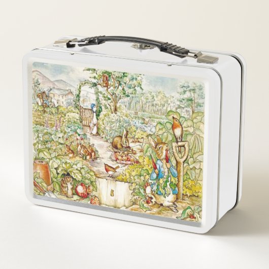 "Garden Bounty" Metal Lunchbox (Achterkant)