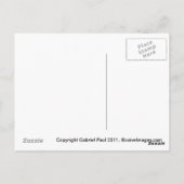Garden Bouquet Briefkaart (Achterkant)