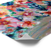 Garden Bouquet schilderen op Canvas Art Poster (Hoek)