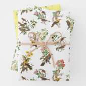 Garden Bouquets en Vogels Inpakpapier Vel (In situ)