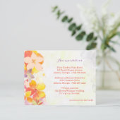Garden Breeze Wedding Accommodations Directions Briefkaart (Staand voorkant)