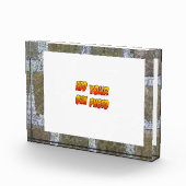 Garden Bricks Afbeelding Cust. Fotoblok (Rechts)