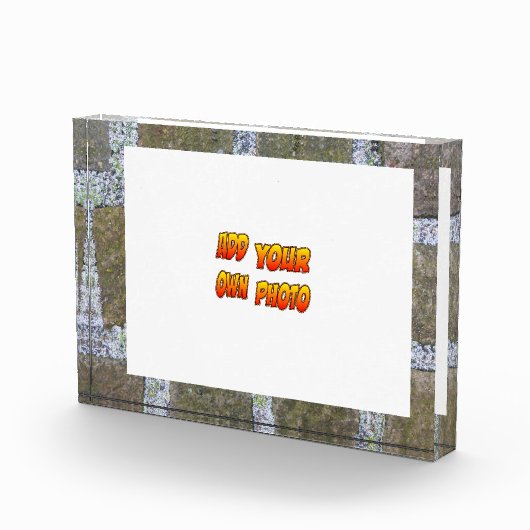 Garden Bricks Afbeelding Cust. Fotoblok (Rechts)