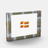 Garden Bricks Afbeelding Cust. Fotoblok (Links)