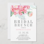 Garden Bridal Brunch Party Uitnodiging (Voorkant)