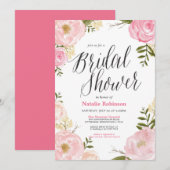 Garden Bridal Shower Kaart (Voorkant / Achterkant)
