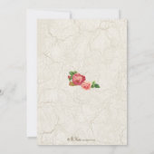  Garden Bridal Shower Kaart (Achterkant)