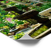 Garden Bridge Puerto Vallarta Poster (Hoek)