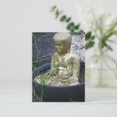 Garden Buddha Briefkaart (Staand voorkant)