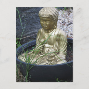 Garden Buddha Briefkaart