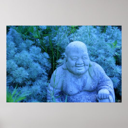 Garden Buddha Poster (Voorkant)