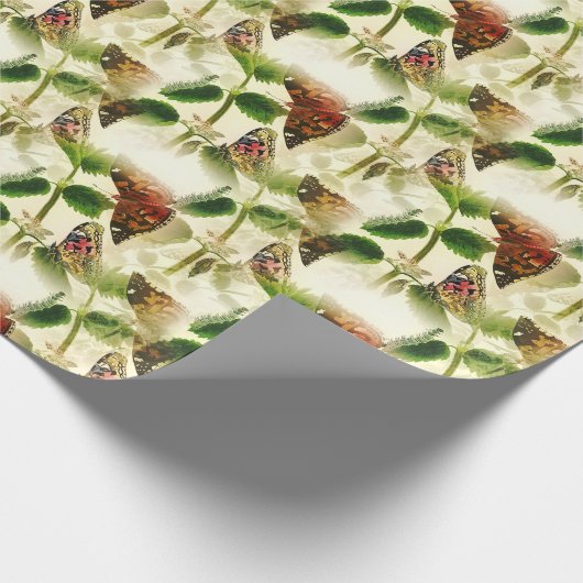 Garden Butterflies Cadeaupapier (Hoek)