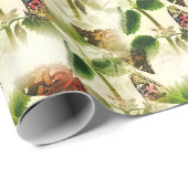 Garden Butterflies Cadeaupapier (Rol Hoek)
